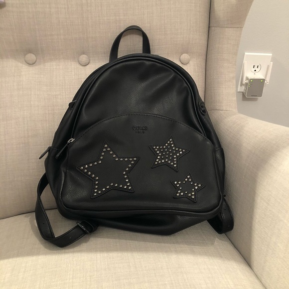 guess studded backpack